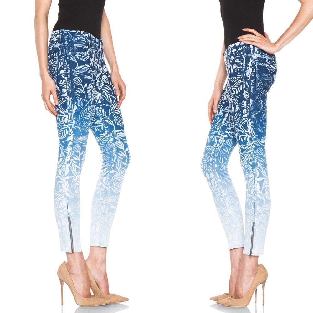 MOTHER Looker Ankle Zip Jeans